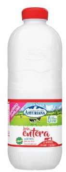 Leche Asturiana Entera 2,2 L pack de 6