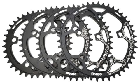 FahrradkettenbläTter 110/5 BCD 110BCD Rennrad Narrow Wide Kettenblatt 36T-58T Fahrrad Kettenblatt Fahrrad Kurbel Zubehör Kettenblatt (Color : RL-218 110 bcd GXP)