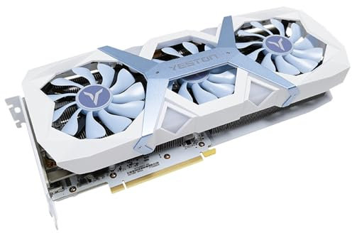YIWENG carte graphique pour PC de jeu,Carte graphique RTX 4060 Ti 8G GDDR6 pour PC de jeu Système de refroidissement puissant Contrôle intelligent du ventilateur Prise en charge multi-interface à haut