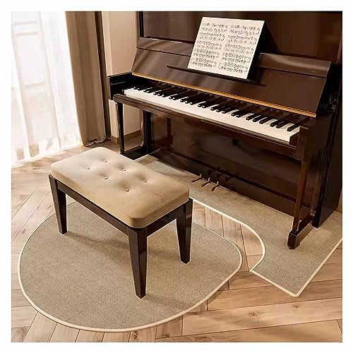 ANSNOW Teppich Schalldichter Teppich Für Klavier, Klavierteppichschutz Schalldämpfender Rutschfester Teppich Akustikpads Schalldichte Bodenmatte Schallschutzdecken Schallabsorbierende Matte/Stil 7/7