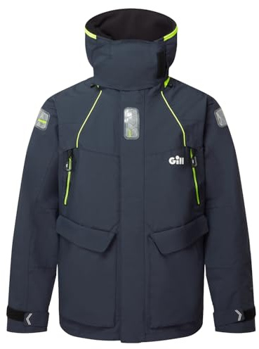 Gill Chaqueta de Vela para Hombre OS2 Offshore - Impermeable, Resistente al Viento y Transpirable
