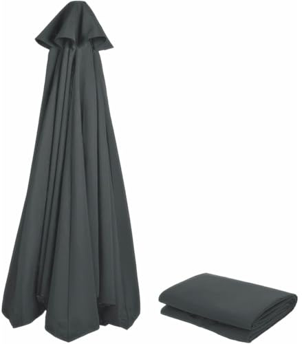 DaoWhisper Sonnenschirm Ersatzbezug 2m/2.3m/2.5m/2.7m/3m 8 Streben/6 Streben, Sonnenschirm Stoff Uv Schutz 80 Windfest Stabil Strand Terrasse Garten Sonnenschirm Ersatzteile
