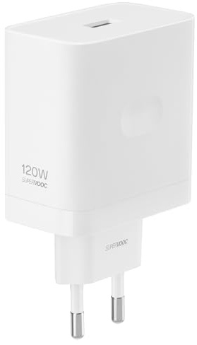 Cargador Adaptador de Corriente realme SUPERVOOC de 120W para realme GT 7 Pro, 6T, 6, 14 and 12 Pro Plus, 12+ 5G, 12x 5G, C75, C67, Note 60, Compatible con OPPO, OnePlus,Puerto USB Tipo A, sin Cable