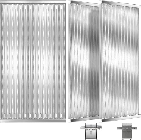 463257520 G533-2200-W1 Emitterplatten für Charbroil 4-Brenner Tru-Infrared 463242716 463242715 463276016 466242716 463257520 4662424 2715 43,2 cm Emitterroste für Charbroil Commerical Ersatzteile