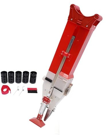 RVIFY Seeder Manuelle Dünger Doppel Zylinder Streuer Maschine Sämaschine Dünger Applikator Handheld Seeder Manuelle Sämaschine