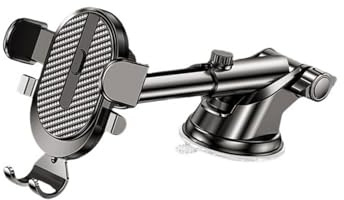 jebyltd General Car Dashboards Phone Holder with Strong Suction Cup and 360 Degree Rotation Mobile Stand for Mobile Phones