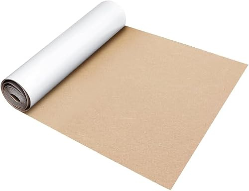 Tutamaz Filz Selbstklebend Beige 1mm, 40x220cm Selbstklebender Filz, Filzstoff Selbstklebend, Klebefilz, Filzstoff zum Kleben, Filzmatte Selbstklebender für DIY Auto Box Liner, Camper, Kfz, Möbel