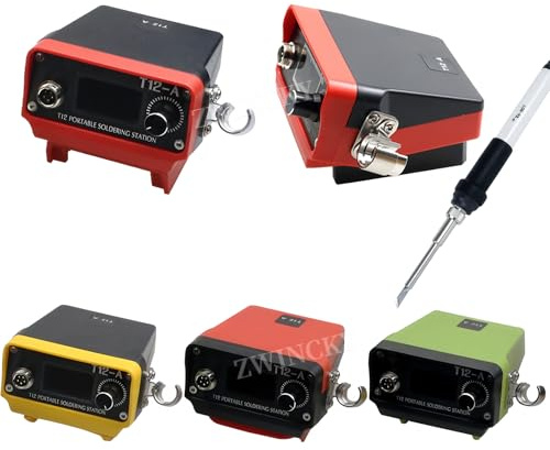 STM32 V3 T12-A Cordless Soldering Station Solder Iron for Dewalt/Makita/Milwaukee/Devon Li-ion Battery 18/20V Max no include battery(T12-A For Milwauke Battery)