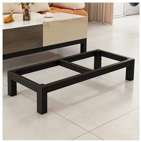 Schreibtischgestell aus Metall, 15 cm, stabiler Couchtisch-Sockel, TV-Schrankbeine, Sofa/Nachttischstütze, ideal für Badezimmer, Küche, Schuhschränke und Schreibtische