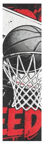 voucong Nastro antiscivolo antiscivolo da basket per skateboard, antiscivolo, per scooter, 111 x 25 cm
