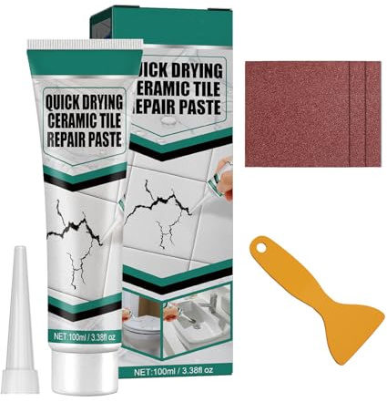 Pastas de reparación de cerámica multiusos eficientes e impermeables para reparaciones rápidas de grietas en baños y suministros de cocina, adhesivo para mejoras del hogar