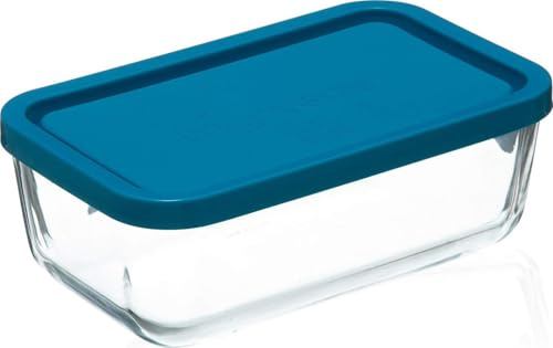 Bormioli Frigov System Contenitore Rettangolare con Coperchio, 21 x 13 cm