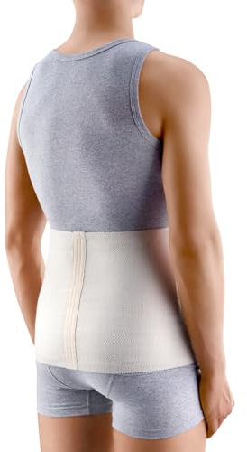 Tonus Elast Ceinture Chauffante Lombaire, Anti-Froid Bande en Laine et Coton pour Femmes et Hommes, Gaine Thermique, Prévention des Maux de Dos, Douleurs Rénales, Névralgies (XXXL)