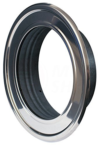 MKK Wandrosette Edelstahl Ø 125 mm Thermoflex (MKKRMN125) ALU Flexrohr Wand Roset...