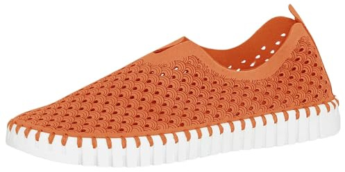 Ilse Jacobsen HORNBÆK | Chaussures Plates pour Femmes | Sneaker à Enfiler en Microfibre recyclée et Semelle en Caoutchouc Naturel antidérapant | Tulip3275 |