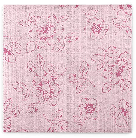 Mank Servietten aus stoffähnlichem Spanlin Bio 40 x 40 cm | 1/4 Falz Dinner Serviette | 100% biologisch abbaubar | praktische Einmal-Serviette aus Viskose | 30 Stück | Rita (Altrosa)