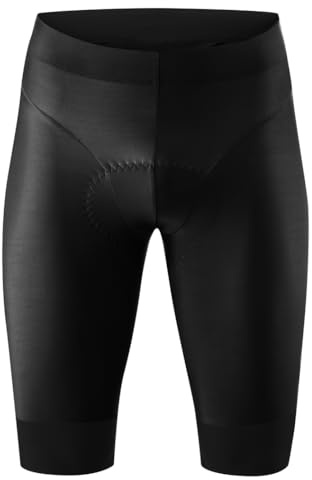 Gonso SQlab GO M, Herren Fahrradhose, Tights mit ergonomischem SQlab Sitzpolster, Innovative Schnittführung ohne Seitennaht, Enganliegende Passform