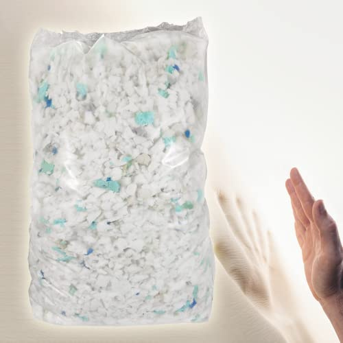 MiaSuite 5 kg di Imbottitura Trucioli Memory Foam e Waterfoam 100%, Trucioli per Riempimento - Imbottitura per cuscini, divani, poltrone, spedizioni e fai da te.