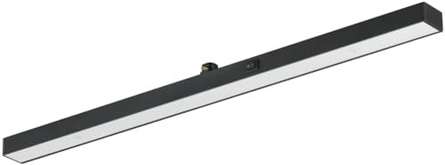 LUZ DE LÍNEA DUOLINE LED REGULABLE NEGRO L. 50CM 77020132