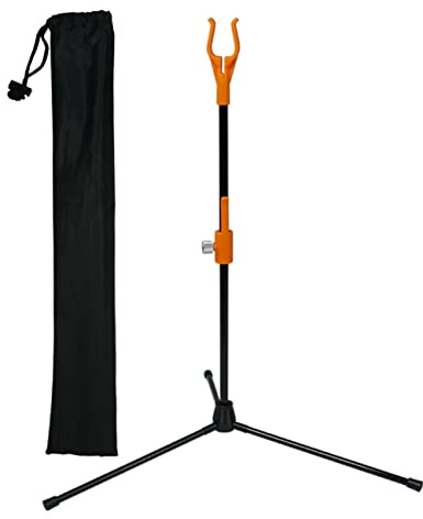 longbowmaker Bogenständer Bogenschießen Recurve Bogen Ständer Leichter Tragbare Compoundbogen Jagdbogen Halter Rack