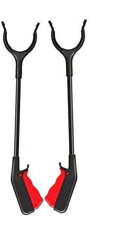ZZDZW Pinza Telescopica Prendi Oggetti，2 Pacco, Pinza Prensile Telescopica 30cm/60cm，Professionale，Magnetica，Robusta，Lunga，Multiuso Piccola Raccoglitore di Immondizia (Size : 60cm(23.6in))