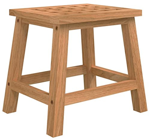 vidaXL Tabouret 29x22,5x25,5 cm Bois Massif de Noyer