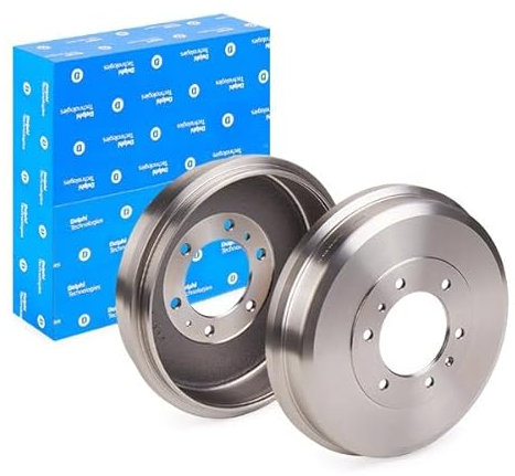 2x DELPHI BF573 Bremstrommeln Set Ø295mm Hinten