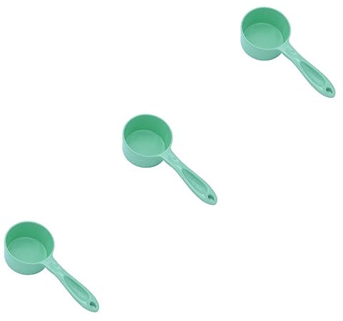 3 Piezas Vaso Medidor Cuchara Medidora Herramienta De Medición De Alimentos para Mascotas Tazas Medidoras para Alimentos Cucharas De Comida para Gatos Cuchara De Comida