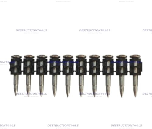 1000x Collated Concrete Nails 25mm - for Hilti BX3