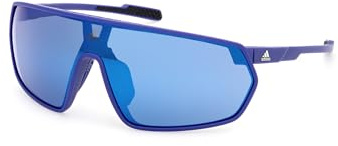 ADIDAS SPORT Unisex SP0089 Sonnenbrille, Matte Blue, 00