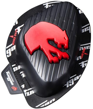 Furygan Sliders Knie – Motorrad Piste Racing – leicht, strapazierfähig, robust, Rennhose, Wettbewerb MotoGP Moto3 – Farbe: Weiß, Rot, Schwarz