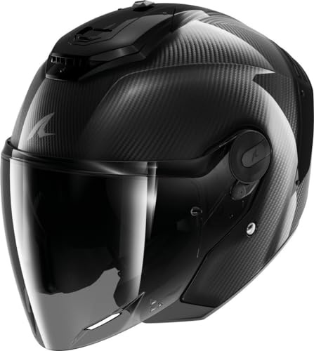 SHARK, Jet-Motorradhelm RS JET FULL CARBON Anthracite Carbon DAD, L