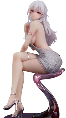 Gooyeh Serinas Figur, 23CM Manga Girl Anime Skulptur, PVC Actionfigur Modell, Home Desktop Dekoration, Sammlerstück für Fans