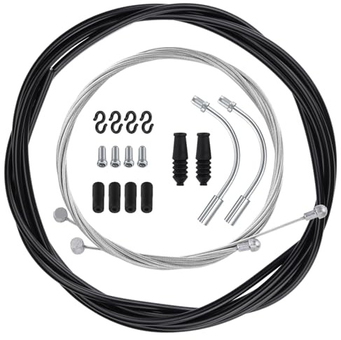 Câble de Dérailleur de Vitesse,Cable de Frein Vélo Câble de Frein Câbles et Gaines de Frein Vélo Câble de Frein Universel Gaine Cable pour Vélos de Montagne et Vélos de Route