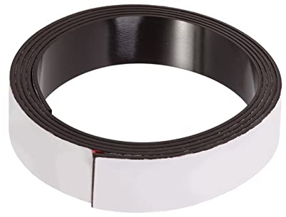 Diheohg 1M Aimant MagnéTique MagnéTique Bande de Rouleau MagnéTique Bande AdhéSive 10X1.5Mm