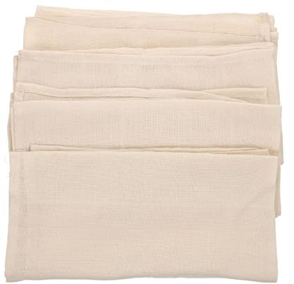OFFSCH 4piezas Tela De Algodón Reutilizable Estopilla Muselina Para Tofu y Leche De
