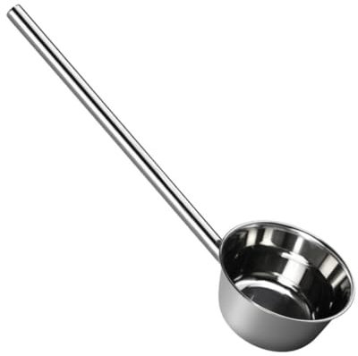 SOLUSTRE Wasserschöpfkelle Edelstahl Schöpfkelle Haushalts-wasserschöpfkelle Lange Griff Ergonomisch Geformt Für Kochen Und Servieren