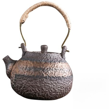 Alipis Té Vintage Tetera De Cerámica Decoración Moderna Resistente y Duradera