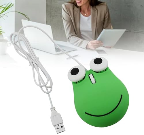 UPALDHOU Forma del Mouse per Cavo USB per Design Ergonomico per Controllo del Cursore Morbido, Mouse del Computer Computer