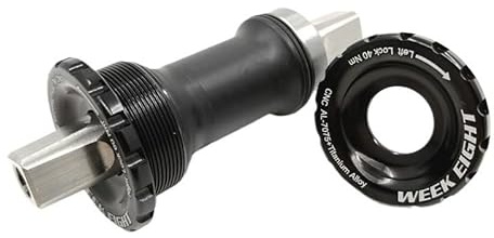 Movimento Centrale Perno Quadro Movimento centrale in lega di titanio for bicicletta, 68 mm*103 mm, 107 mm, 110 mm, 113 mm, 119 mm, movimento centrale for bicicletta pieghevole da montagna Movimento C