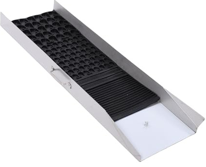 YWBL-WH Boîte à Orpaillage en Alliage D'Aluminium, pour Piéger l'or, Poignée Portable, Durable, Filtration Efficace, Moules à Pain Jetables en Aluminium, pour la Cuisson et Le Stockage