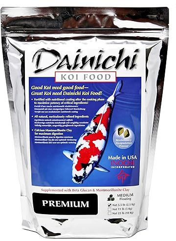 Dainichi KOI - PREMIUM (5.5 lb) Bag - Medium Pellet