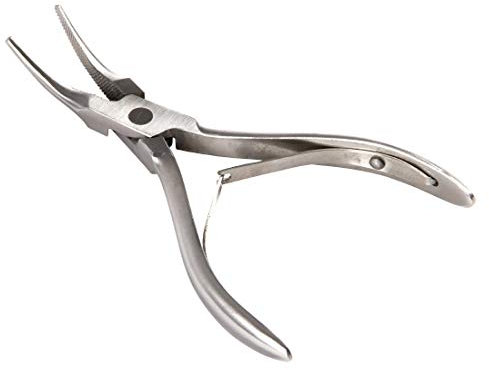 Slater Curved Blade Salmon Tweezers Thread Bone Tinsel Flying Commercial