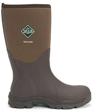MUCK Women's Wetland Boot, Brown, Size 9(M)