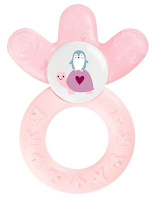 MAM Cooler Teether, Girls 4+ Months, 1-Count