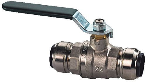 Steckfitting Tectite Kugelhahn 22 mm x 22 mm, TX300