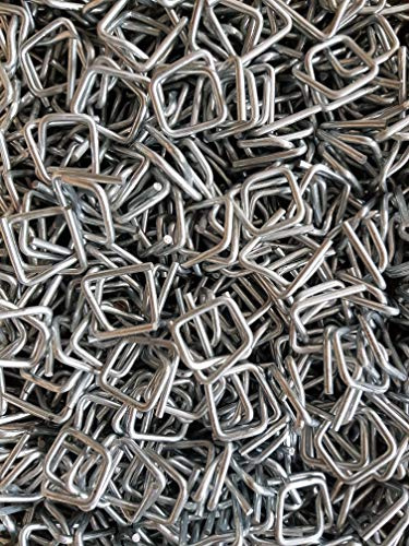 1000 Stück CB4 Draht Verschlussklemmen 13mm aus Metall für PP/PET/Textilband