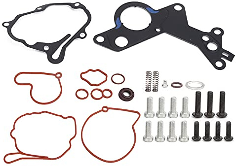 Kraftoff-Unterdruckpumpe Dichtung, Unterdruck-Kraftoff-Tandempumpe Reparatursatz 038145209 Ersatz für 1.2TDI 1.4TDI 1.9TDI 2.0TDI 2.0SDI 00-10