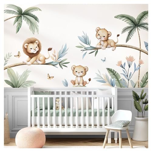 Little Deco Wandtattoo Dschungeltiere Löwenbabys auf AST DL5030 L