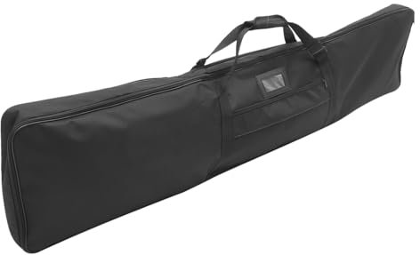 CORHAD Canvas Bogentasche Schwarz Mit Innenriemen Für Sicheren Halt Robuste Bogenschutztasche Für Outdoor Bogensport Vielseitig Als Tragetasche Oder Umhängetasche Für Erwachsene Und Jugen